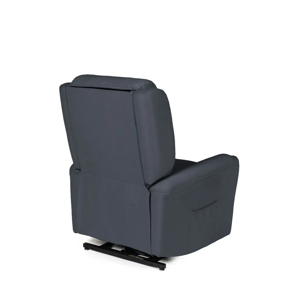 Sillón Power Lift 1 motor AKARI gris oscuro - Imagen 4