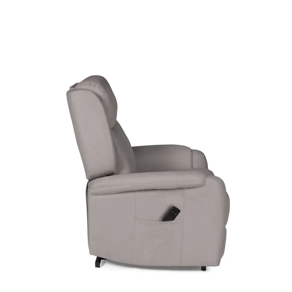 Sillón Power Lift 1 motor AKARI taupe - Imagen 6