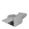 Sillón Power Lift 1 motor SAORI gris claro - Imagen 2