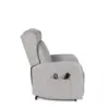 Sillón Power Lift 1 motor SAORI gris claro - Imagen 5