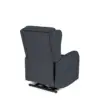 Sillón Power Lift 1 motor SAORI gris oscuro - Imagen 4