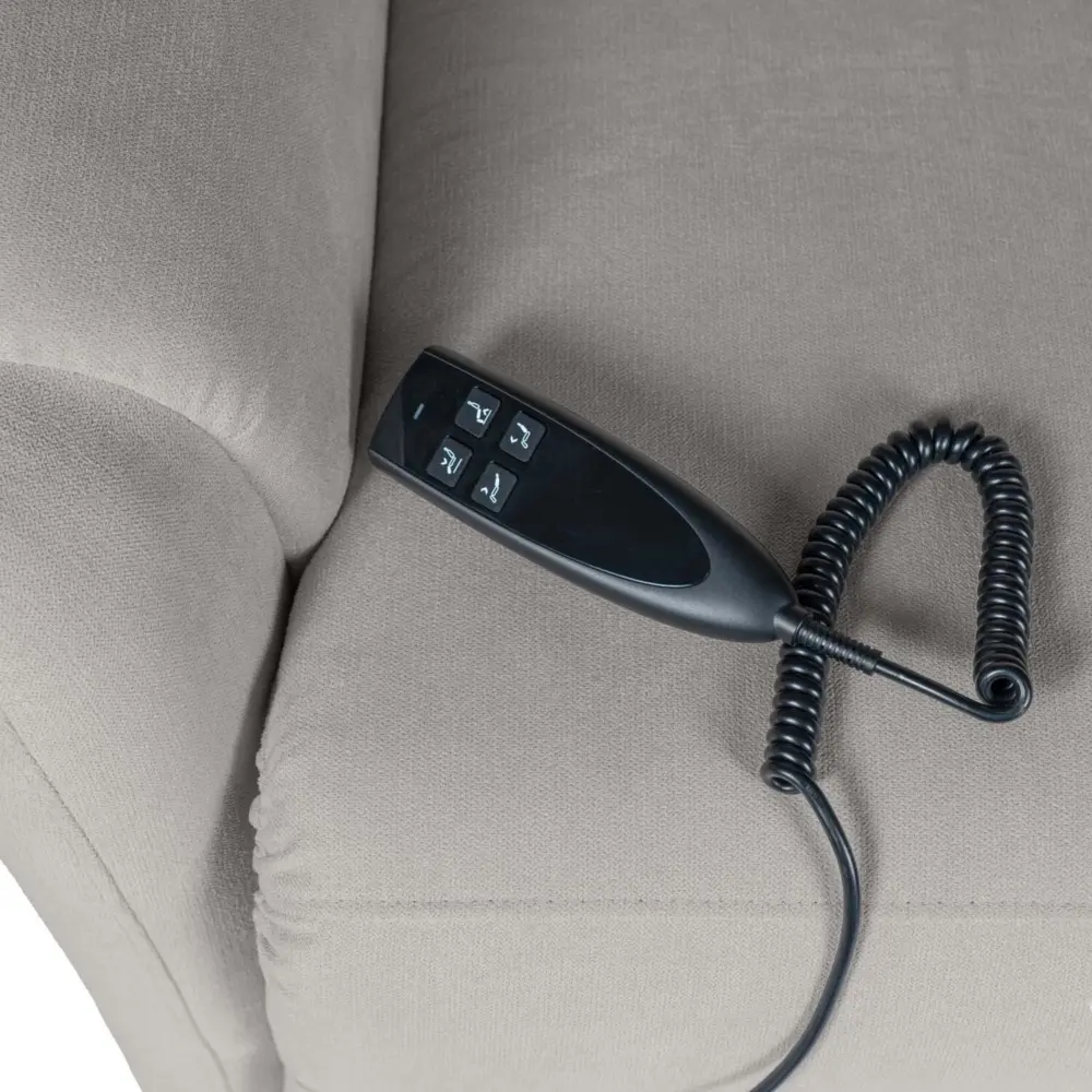 Sillón Power Lift 2 motores AKARI gris claro - Imagen 10