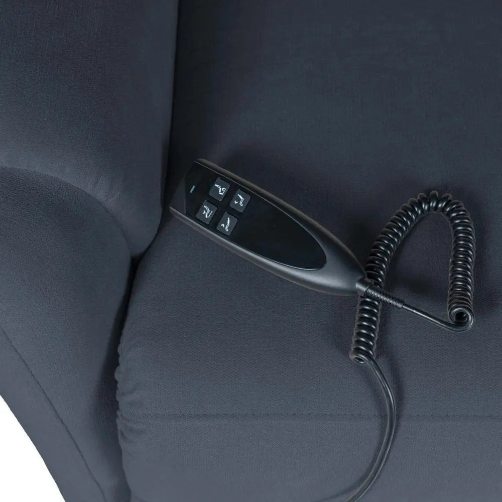 Sillón Power Lift 2 motores AKARI gris oscuro - Imagen 10
