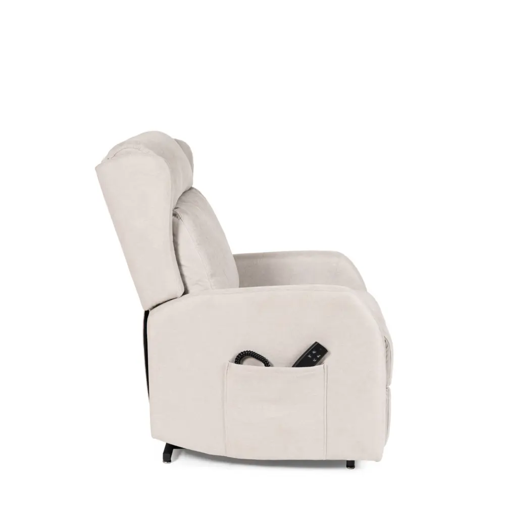 Sillón Power Lift 2 motores SAORI beige - Imagen 7