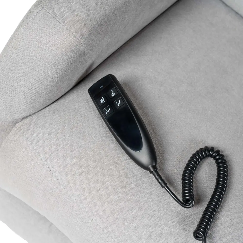 Sillón Power Lift 2 motores SAORI gris claro - Imagen 10