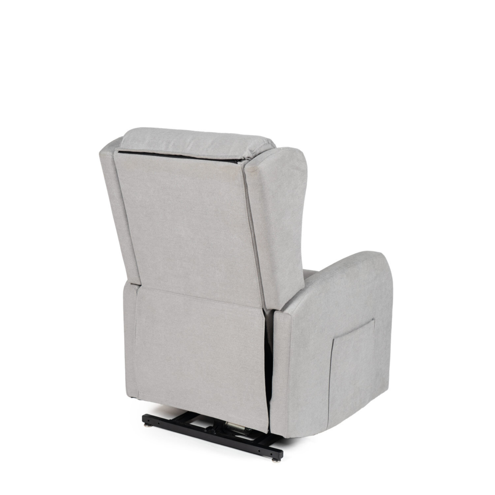 Sillón Power Lift 2 motores SAORI gris claro - Imagen 5