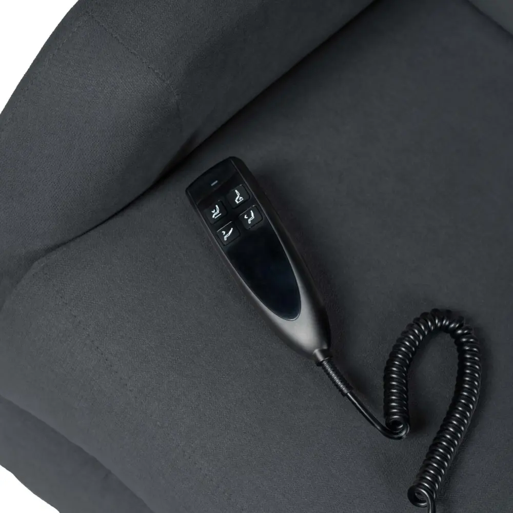 Sillón Power Lift 2 motores SAORI gris oscuro - Imagen 10