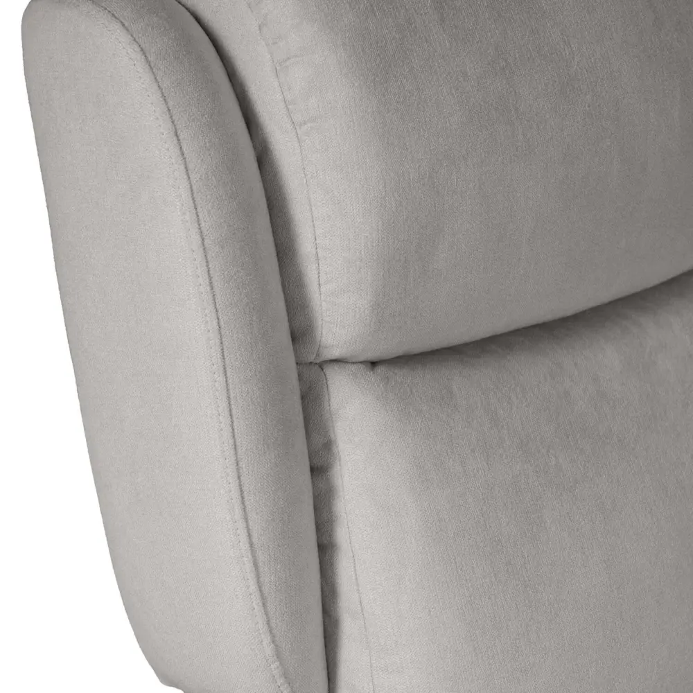 Sillón relax 1 motor AKARI gris claro - Imagen 7