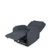 Sillón relax 1 motor AKARI gris oscuro - Imagen 2
