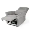 Sillón relax 1 motor MISAKI gris claro - Imagen 2