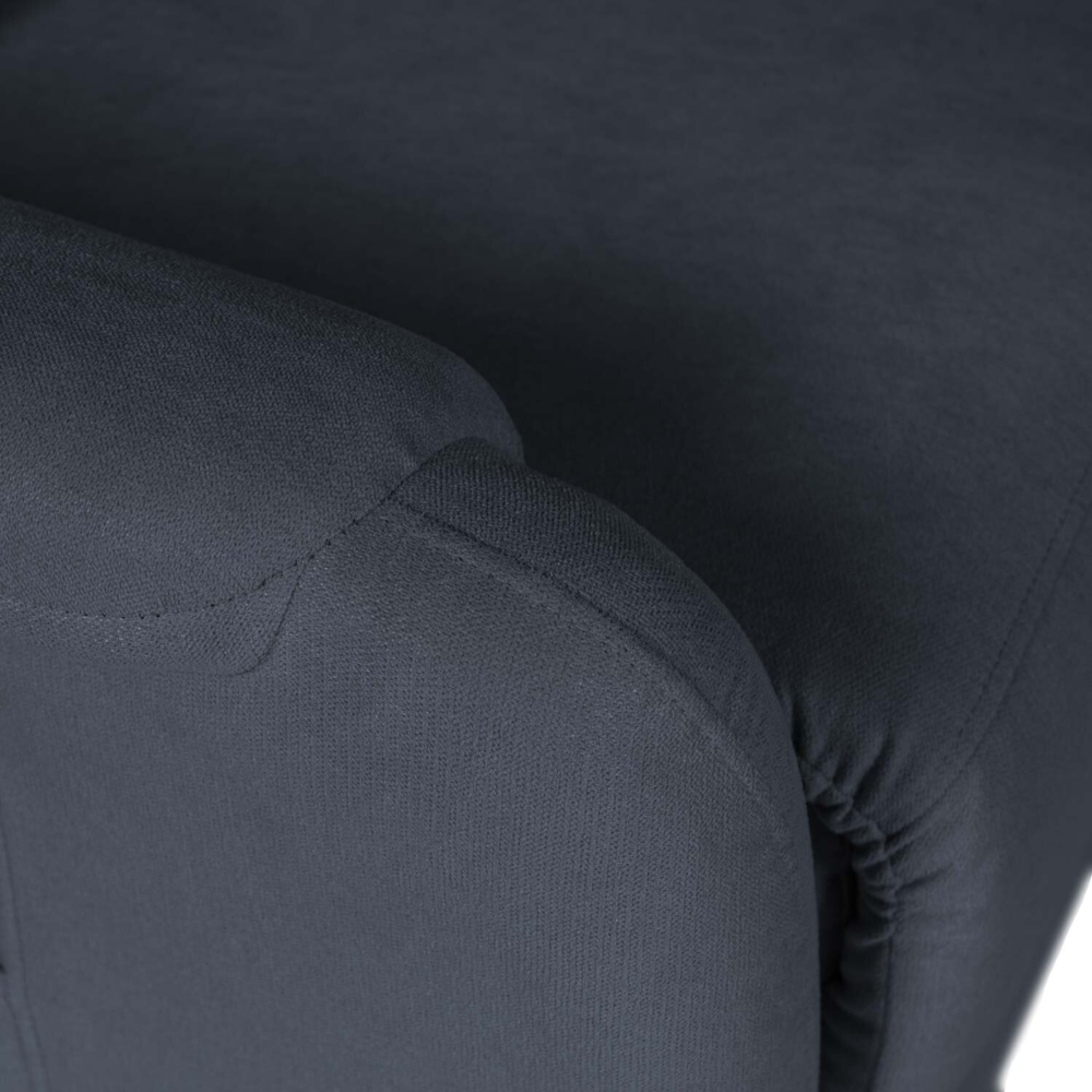Sillón relax 2 motores AKARI gris oscuro - Imagen 3