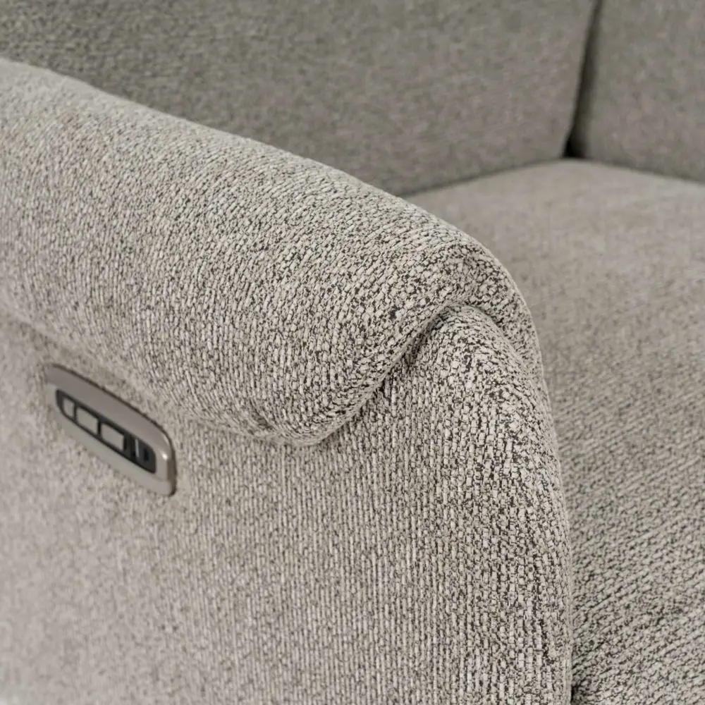 Sillón relax 2 motores TAMIKO taupe - Imagen 10