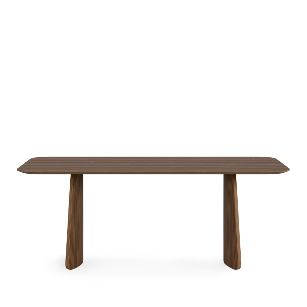 Mesa fija KIMBERLY 200 nogal - Imagen 2