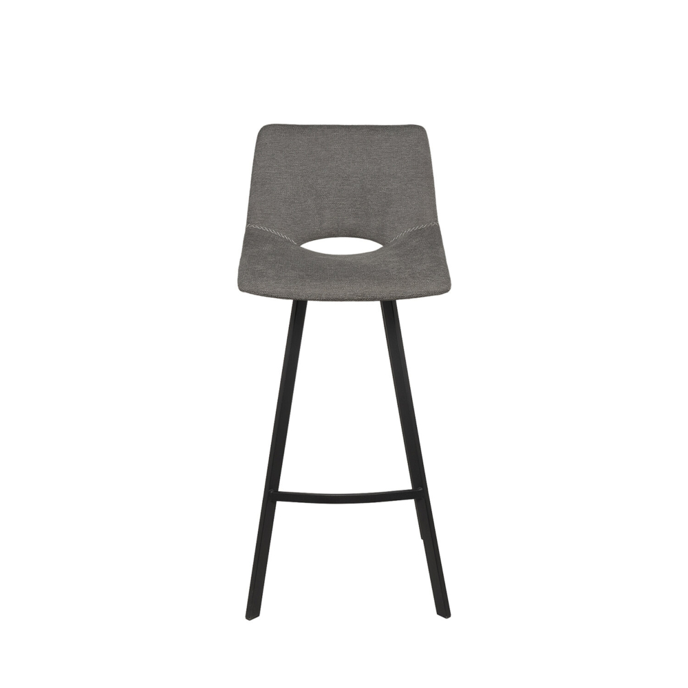 Taburete alto ASTON gris oscuro - Imagen 2