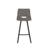 Taburete alto ASTON gris oscuro - Imagen 2
