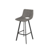 Taburete alto ASTON gris oscuro - Imagen 3