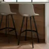 Taburete alto ASTON taupe - Imagen 5