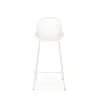 Taburete alto CASPER blanco - Imagen 4