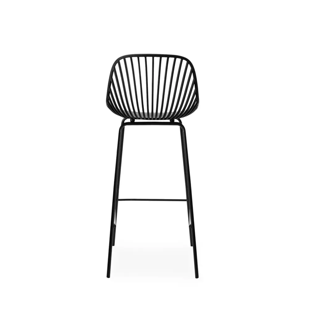 Taburete alto CASPER negro - Imagen 5