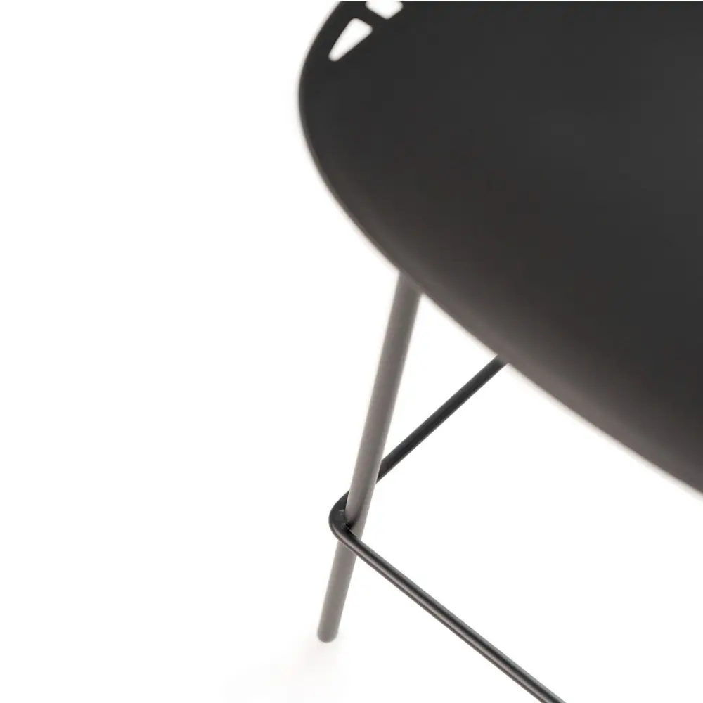 Taburete alto CASPER negro - Imagen 7