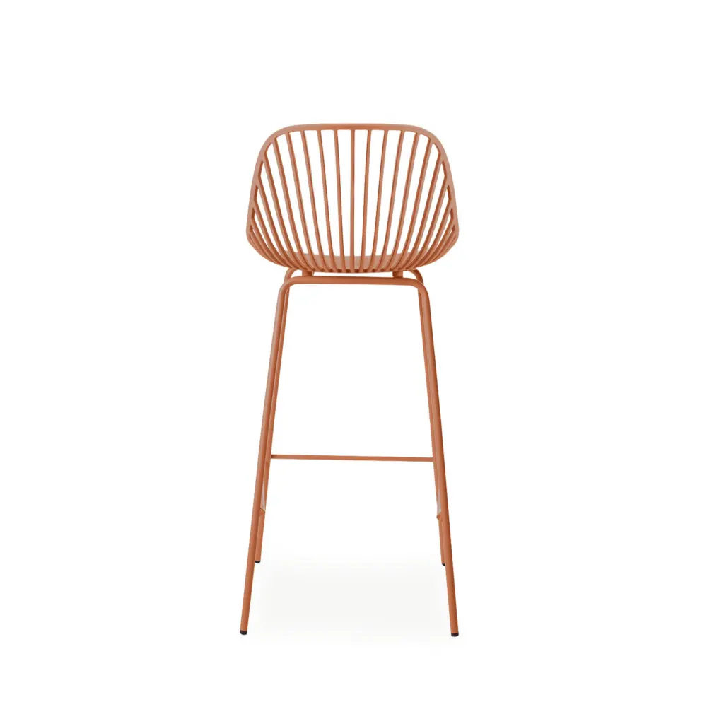 Taburete alto CASPER terracota - Imagen 5