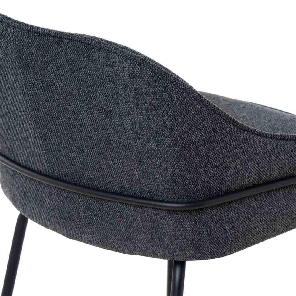 Taburete alto LOUIS gris oscuro - Imagen 7