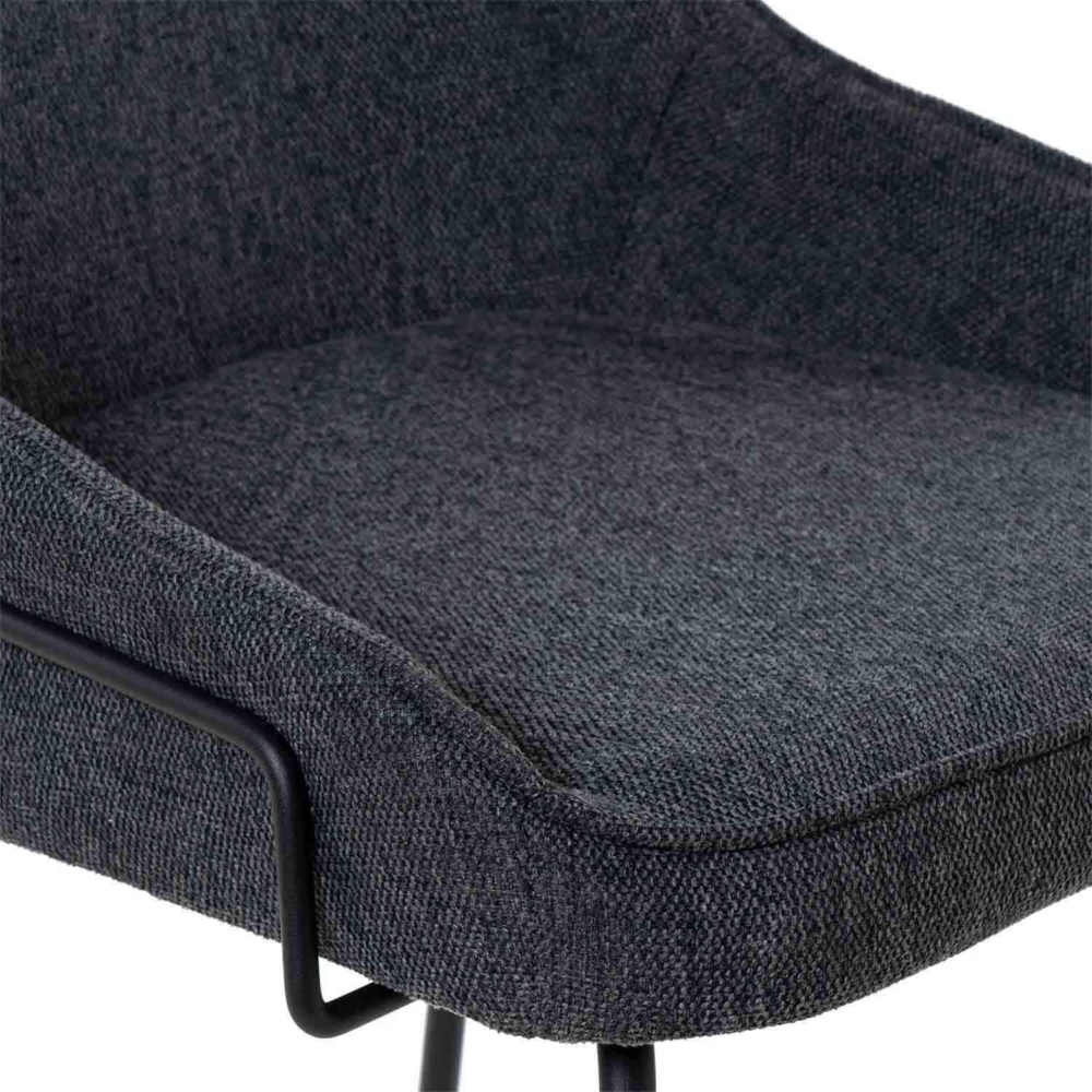 Taburete alto LOUIS gris oscuro - Imagen 6