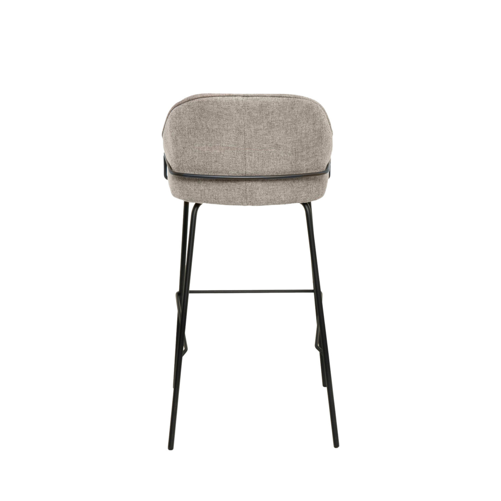 Taburete alto LOUIS taupe - Imagen 4