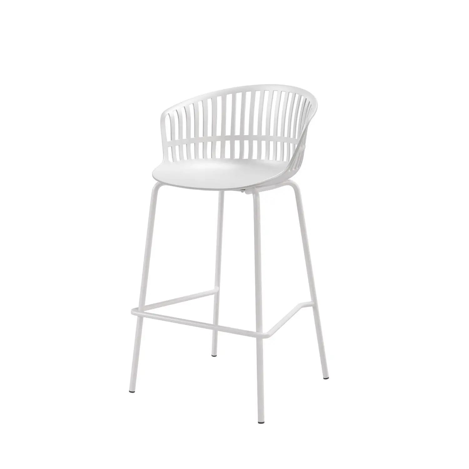 taburete-axel-blanco-1 Taburete AXEL blanco - Imagen 1