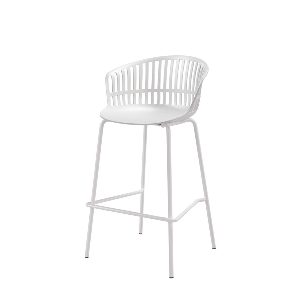 Taburete AXEL blanco - Imagen 3