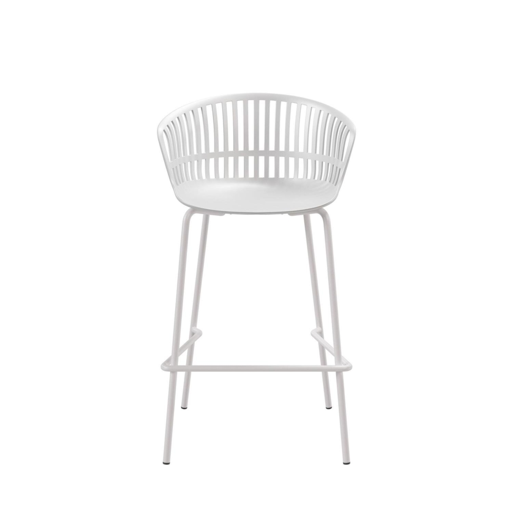 Taburete AXEL blanco - Imagen 5