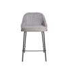 Taburete bajo ARNY gris claro - Imagen 4