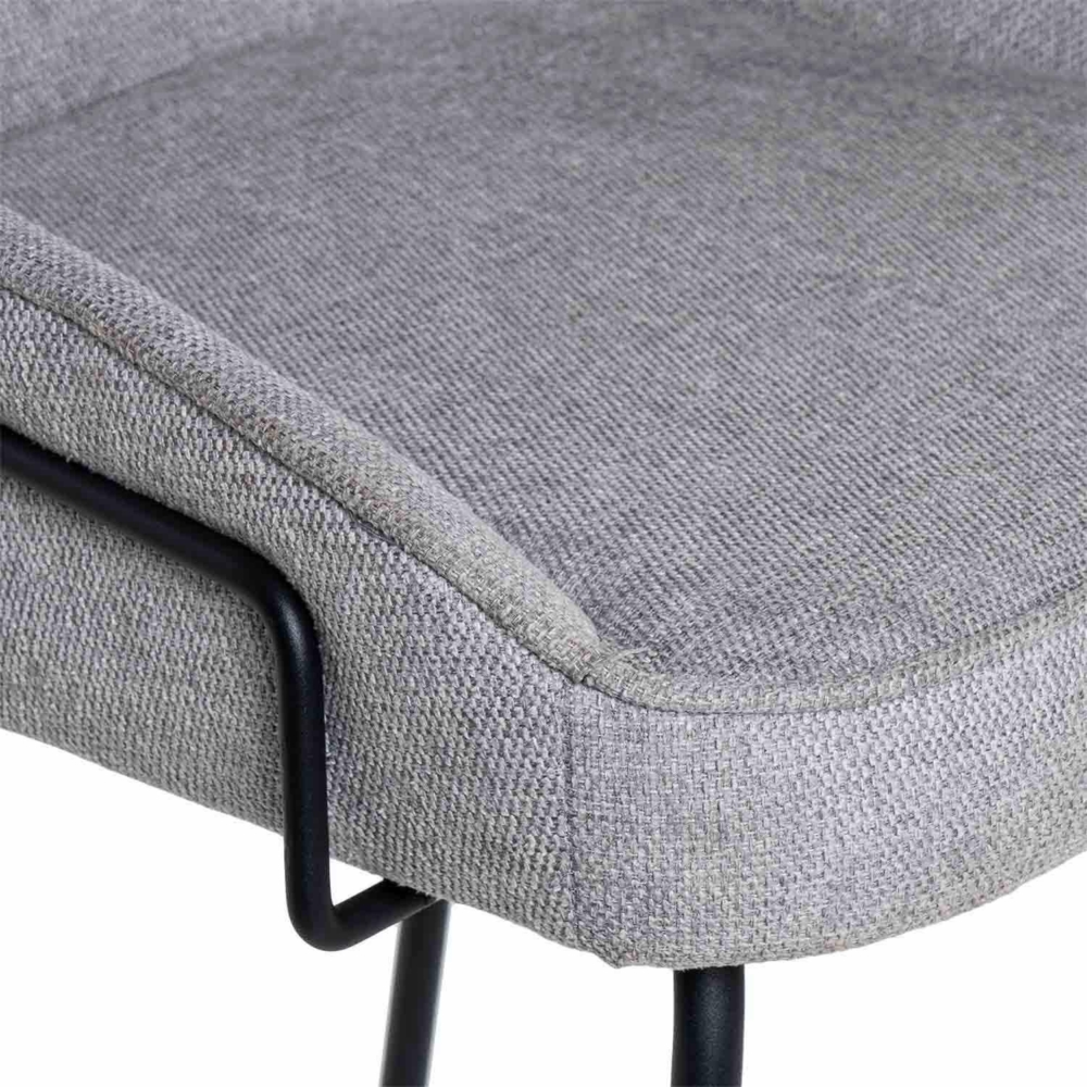 Taburete bajo ARNY gris claro - Imagen 7