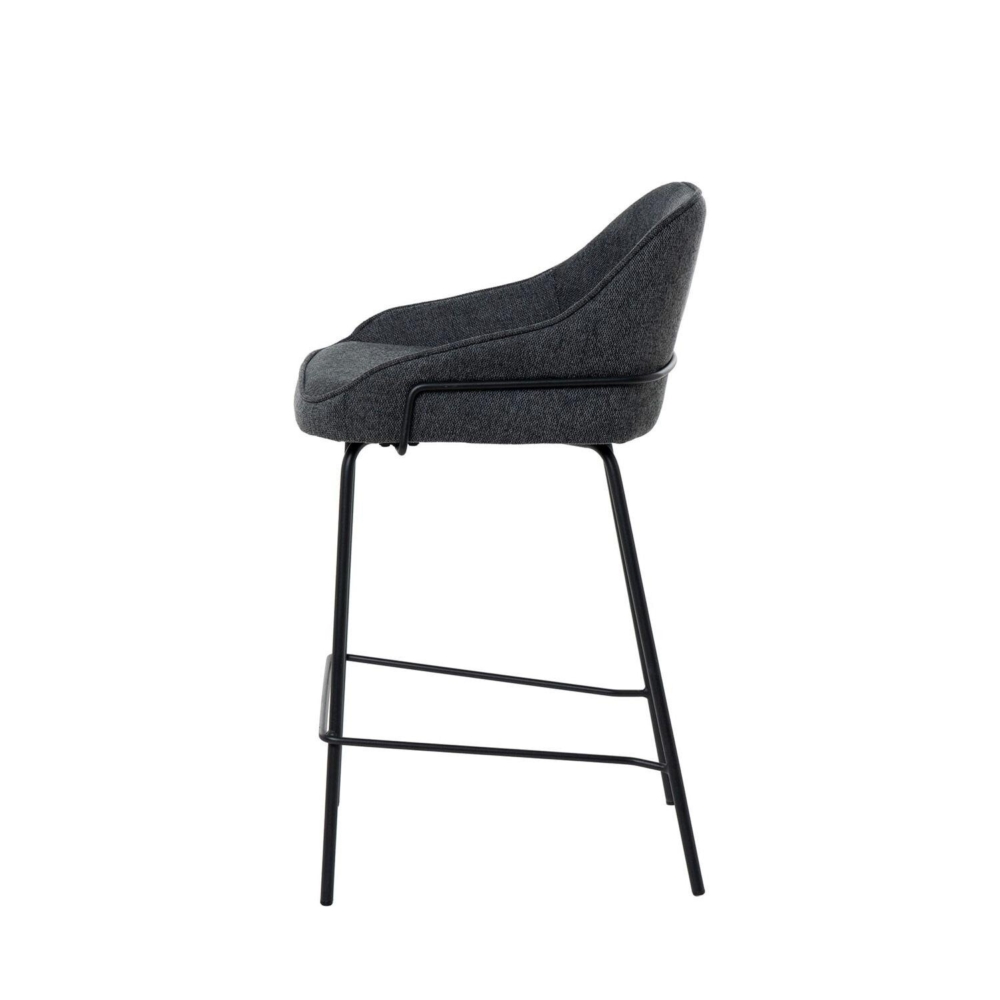 Taburete bajo ARNY gris oscuro - Imagen 4