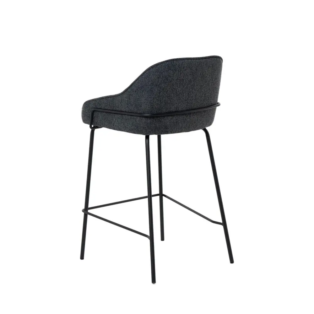 Taburete bajo ARNY gris oscuro - Imagen 2