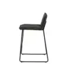 Taburete bajo BRANDON gris oscuro - Imagen 3