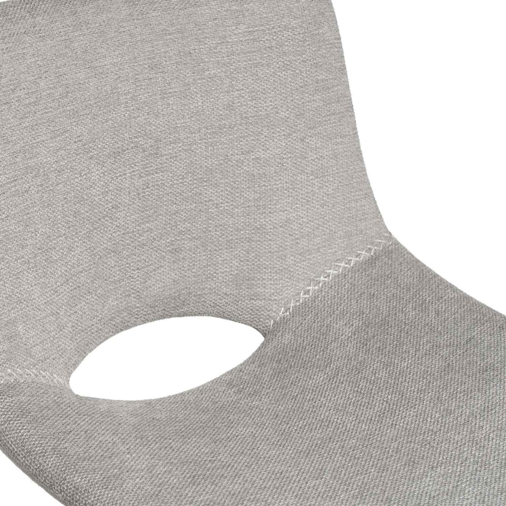 Taburete bajo CLARK gris claro - Imagen 8