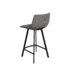 Taburete bajo CLARK gris oscuro - Imagen 2