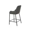 Taburete bajo MILTON gris oscuro - Imagen 2