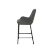 Taburete bajo MILTON gris oscuro - Imagen 3