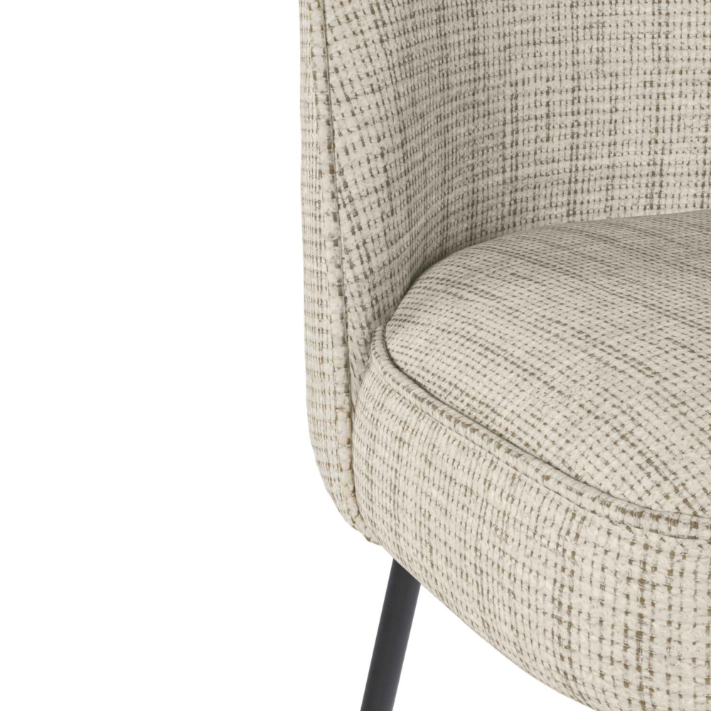 Taburete bajo NELSON taupe - Imagen 6