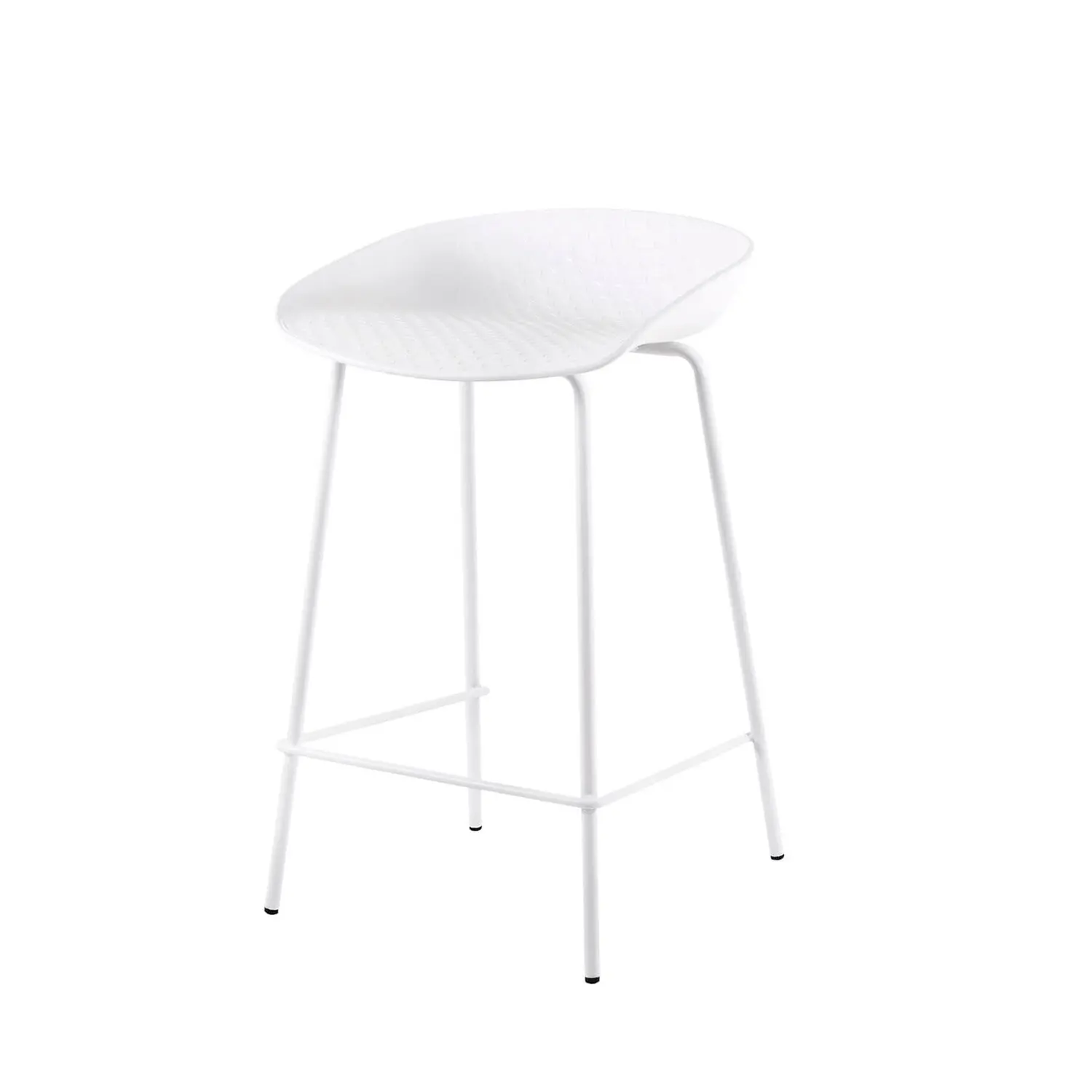 taburete-bajo-netta-blanco-1 Taburete bajo NETTA blanco - Imagen 1