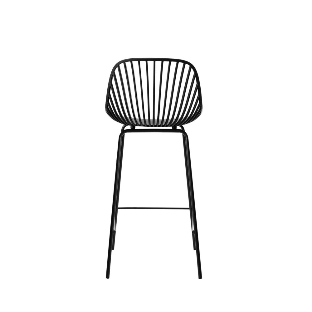 Taburete bajo PEYTON negro - Imagen 4