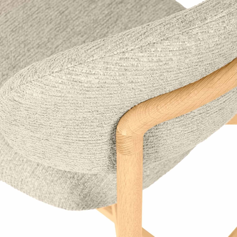 Taburete bajo RENZO beige - Imagen 7