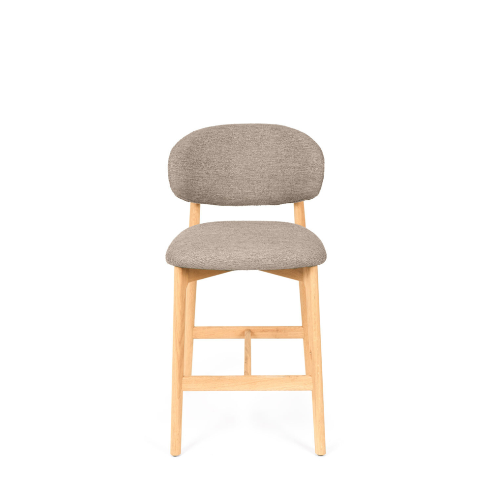 Taburete bajo RENZO taupe - Imagen 4