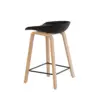 Taburete bajo RUTH negro - Imagen 2