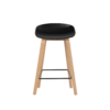 Taburete bajo RUTH negro - Imagen 2