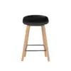 Taburete bajo RUTH negro - Imagen 4