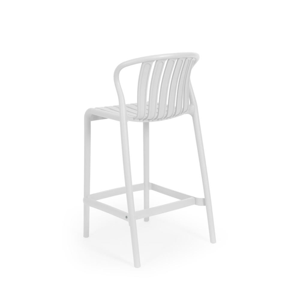 Taburete BASTIAN blanco - Imagen 2