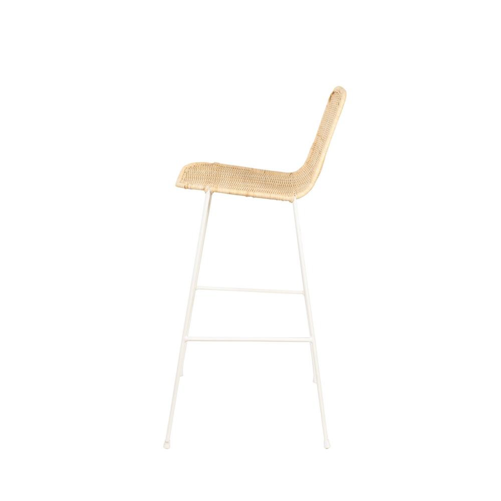 Taburete CARLO natural/blanco - Imagen 5